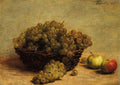 Henri Fantin-Latour Still Life Apples and Grapes 1880 Fine Art Print