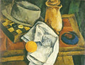 Pyotr Konchalovsky Still Life. Checkers and Oranges. 1916 Fine Art Print