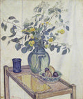 Lucien Pissarro Still Life. Eucalyptus and Chrysanthemums 1935 Fine Art Print