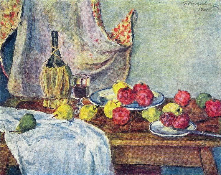 Pyotr Konchalovsky Still Life. Grenades. 1954 Fine Art Print
