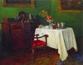 Konstantin Makovsky Still Life in an Interior 1880-1900 Fine Art Print