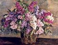 Pyotr Konchalovsky Still Life. Lilacs in a Basket ('Heroic'). 1933 Fine Art Print