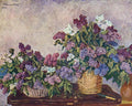 Pyotr Konchalovsky Still Life. Lilacs in Two Baskets. 1939 Fine Art Print