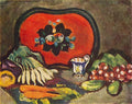 Pyotr Konchalovsky Still Life. Tray and Vegetables. 1910 Fine Art Print