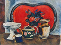 Pyotr Konchalovsky Still Life with a Red Tray. 1916 Fine Art Print