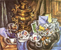 Pyotr Konchalovsky Still Life with a Samovar 1916 Fine Art Print