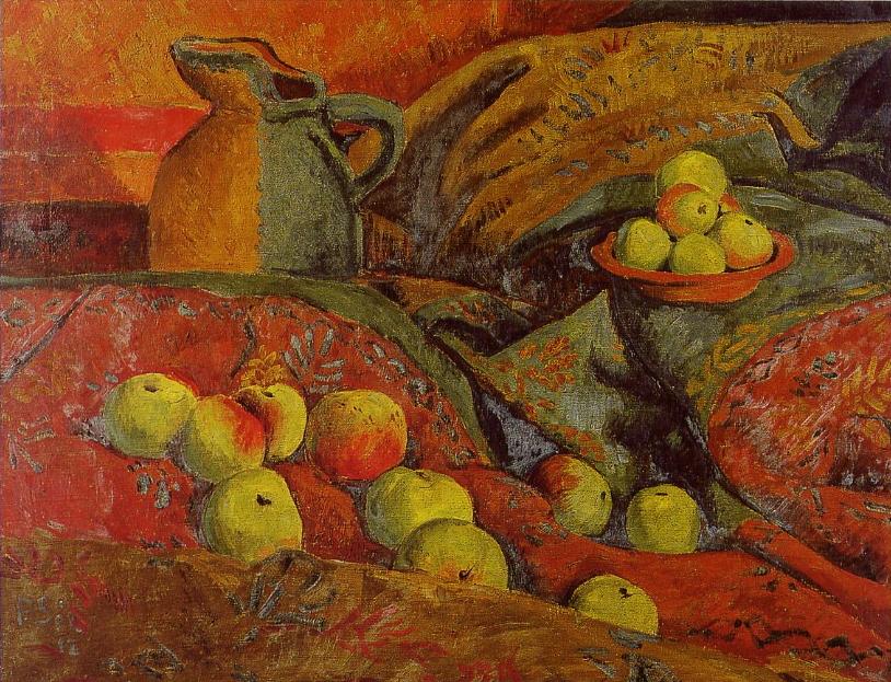 Paul Serusier Still life with apples and jug 1912 Fine Art Print