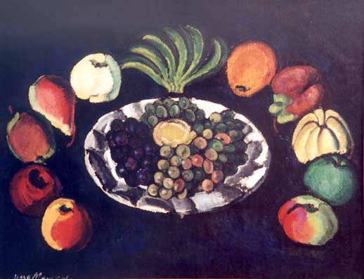 Ilya Mashkov Still Life with Bananas 1910 Fine Art Print