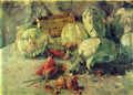 Pyotr Konchalovsky Still Life with Cabbage 1937 Fine Art Print