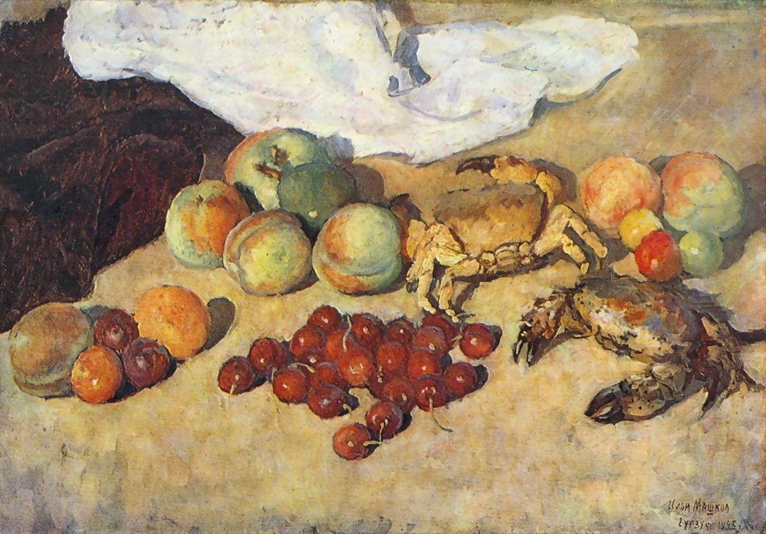 Ilya Mashkov Still Life with Crabs 1925 Fine Art Print
