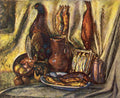 Ilya Mashkov Still Life with Fish and Capercaillie 1917 Fine Art Print