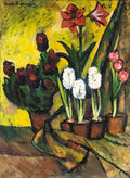 Ilya Mashkov Still Life with Flowers 1912 Fine Art Print