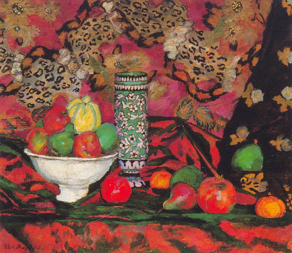 Ilya Mashkov Still Life with Fruits 1908 Fine Art Print
