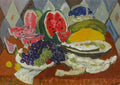 Pyotr Konchalovsky Still Life with Fruits and Watermelon 1929 Fine Art Print