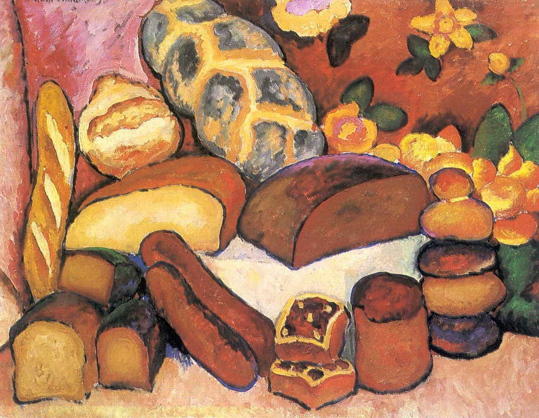 Ilya Mashkov Still Life with Loaves of Bread 1912 Fine Art Print