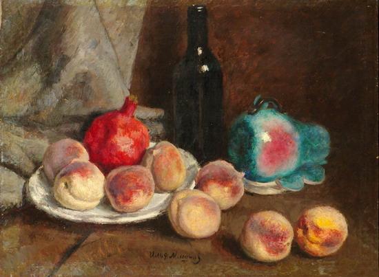 Ilya Mashkov Still Life with Peaches 1939 Fine Art Print