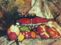 Ilya Mashkov Still Life with Red Fish 1923 Fine Art Print