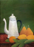 Henri Rousseau Still Life with Teapot and Fruit 1910 Fine Art Print