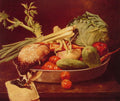 William Merritt Chase Still Life with Vegetable 1870 Fine Art Print