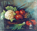 Ilya Mashkov Still Life with Vegetables 1920 Fine Art Print
