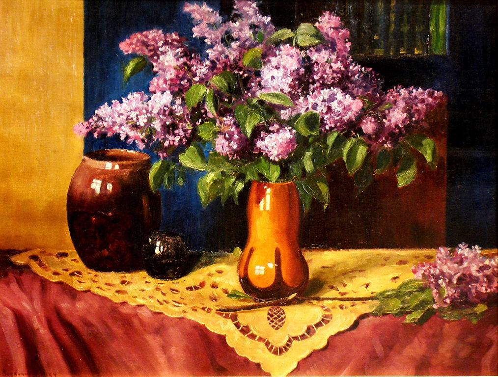 Nikolay Bogdanov Belsky Still Life 1930 Fine Art Print
