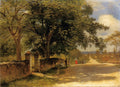 Albert Bierstadt Street in Nassau 1878 Fine Art Print