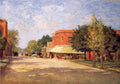 T. C. Steele Street Scene 1896 Fine Art Print