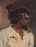 Vasily Surikov Strelets with Cap 1879 Fine Art Print