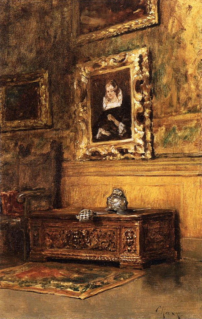 William Merritt Chase Studio Interior 1879 Fine Art Print