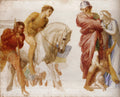 George Frederick Watts Study For Coriolanus 1860 Fine Art Print