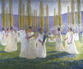 Henri Martin Study for the Champs Elysees 1939 Fine Art Print