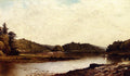 David Johnson Study of Wawayanda Lake, Orange Co. 1873 Fine Art Print