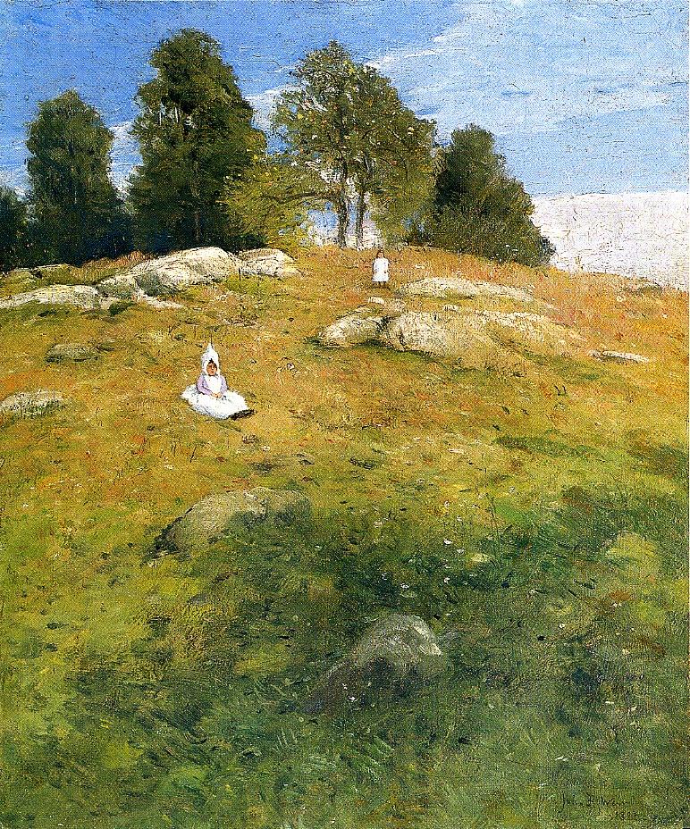 Julian Alden Weir Summer Afternoon, Shinnecock Landscape 1902 Fine Art Print