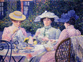 Theo van Rysselberghe Summer Afternoon (Tea in the Garden) 1901 Fine Art Print