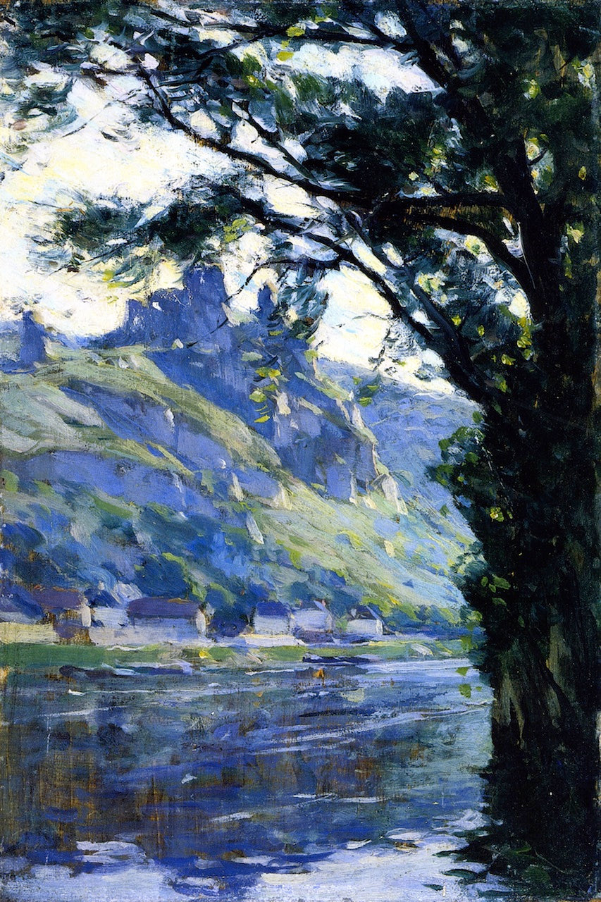 Clarence Gagnon Summer Day, Les Andelys, Normandy 1910 Fine Art Print