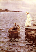 Anders Zorn Summer Entertainment 1886 Fine Art Print