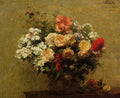 Henri Fantin-Latour Summer Flowers 1880 Fine Art Print