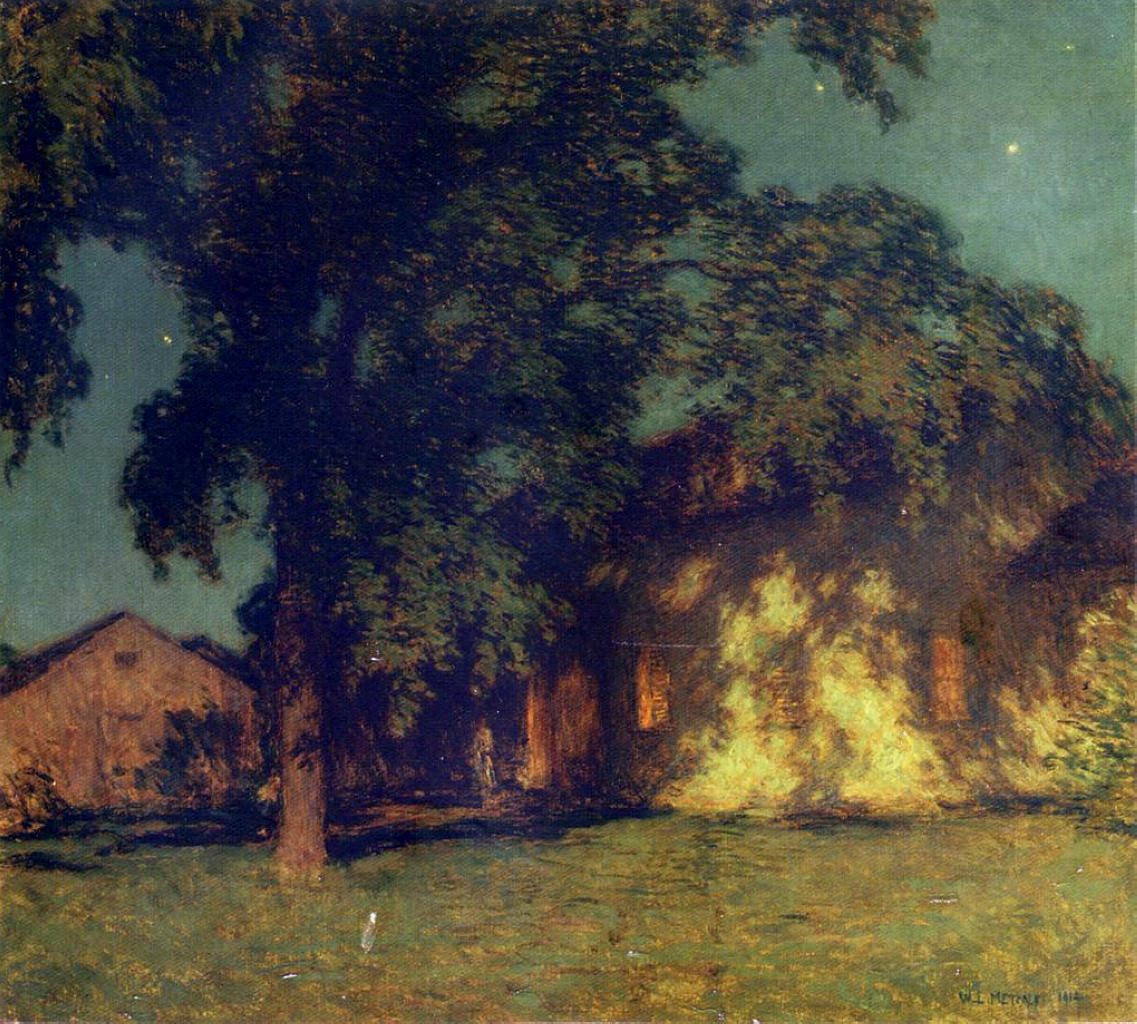Willard Metcalf Summer Night (No. 2) 1914 Fine Art Print