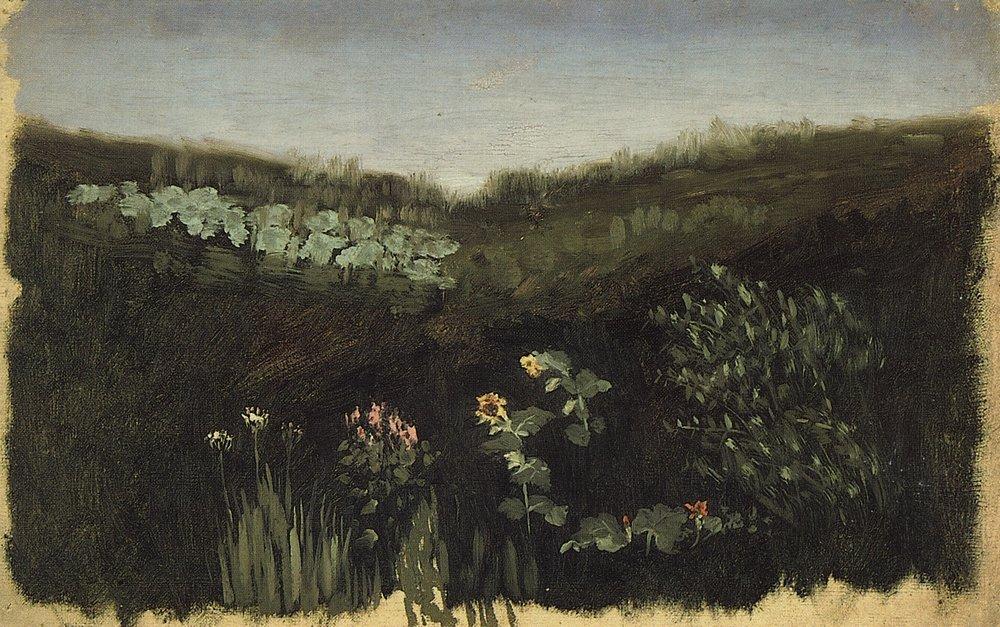 Arkhyp Kuindzhi Sunflowers. Crimea 1880 Fine Art Print