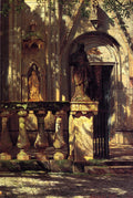 Albert Bierstadt Sunlight and Shadow Study 1855 Fine Art Print