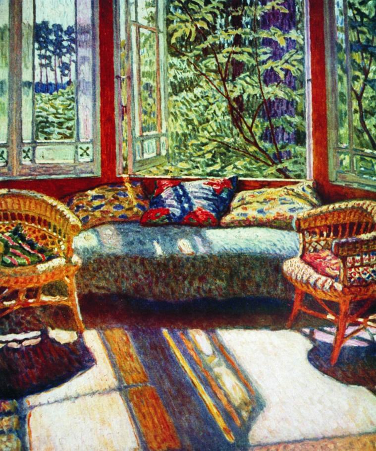Nikolay Bogdanov Belsky Sunny Morning 1935 Fine Art Print
