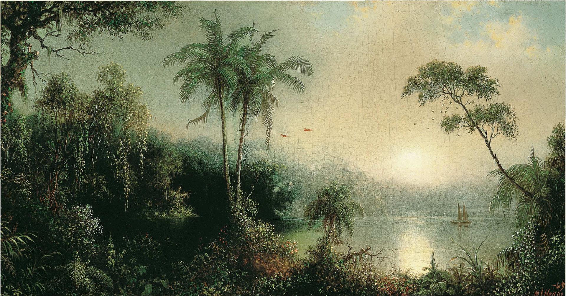 Martin Johnson Heade Sunrise in Nicaragua 1869 Fine Art Print