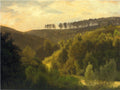 Albert Bierstadt Sunrise over Forest and Grove 1890 Fine Art Print
