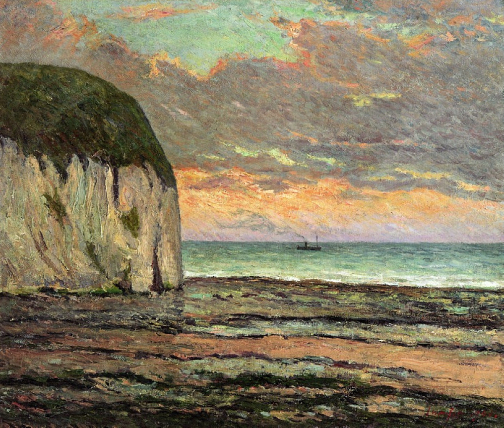 Maxime Maufra Sunset 1902 Fine Art Print