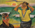 Max Pechstein Sunset 1921 Fine Art Print