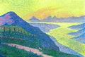 Theo van Rysselberghe Sunset at Ambleteuse 1899 Fine Art Print