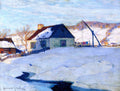 Clarence Gagnon Sunset Normandy 1913 Fine Art Print
