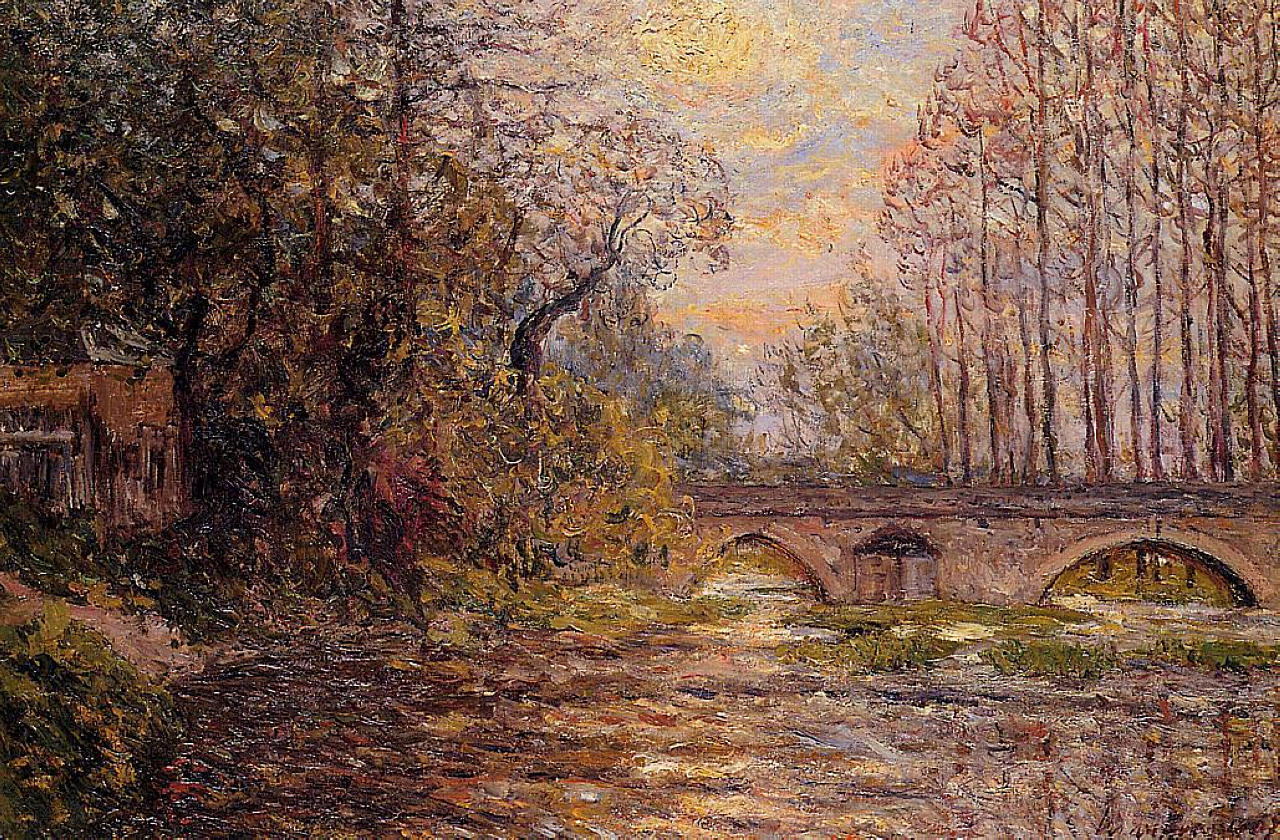 Maxime Maufra Sunset on the Loire 1907 Fine Art Print
