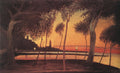 Tivadar Kosztka Csontvary Sunset Over the Bay of Naples 1901 Fine Art Print