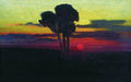 Arkhyp Kuindzhi Sunset with Trees 1890 Fine Art Print